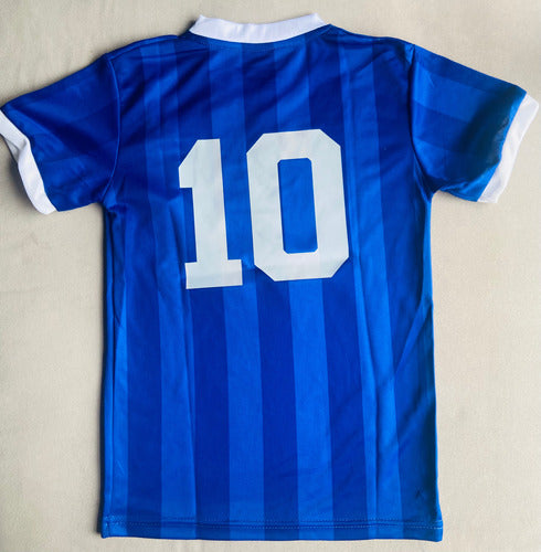 Kids T-shirt Argentina 1986 National Team World Cup Jersey 5