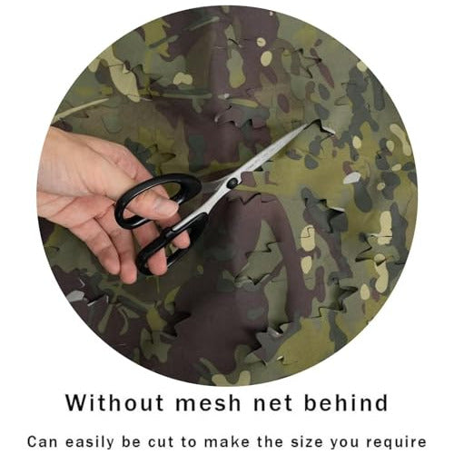 Loogu Camouflage Netting for Hunting Camping 1.5x1m WL Camo 1