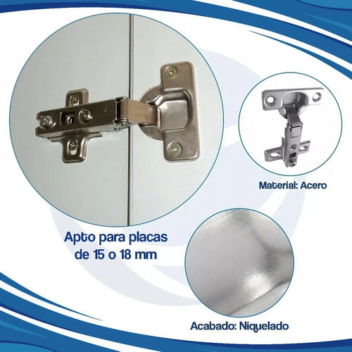 Cima Pack 10 Premium Codo 0 Cazoleta 35 Mm Grupo Euro 2