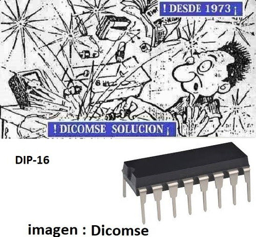 UM3484 Integrated Circuit Melody Generator DIL-16 1