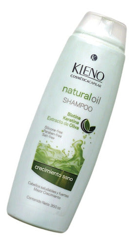 Shampoo + Mascara Kleno Natural Oil Anti Breakage Sulfate-Free 2