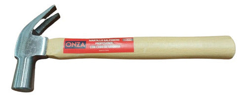 Professional Wood Handle Barn Hammer Onza 600g 0