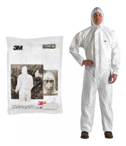 3M Mameluco 4510 Descartable Tivek Respirable 0