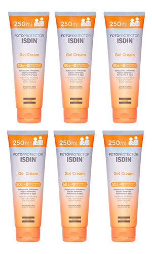 Isdin Photo Protector SPF50+ Gel Cream Combo X 6 250 Ml 1