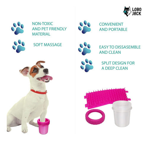 Todosilicone Large Silicone Pet Paw Cleaner 15x10 2