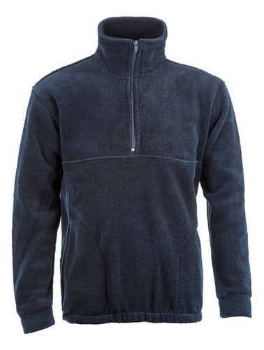 Roca Work Black Polar Jumper with 3/4 Zip 0