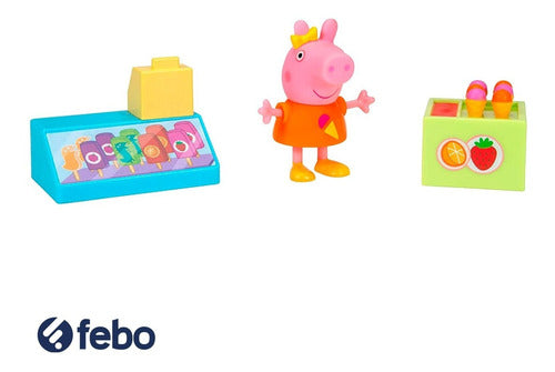 Mercado De Agricultores De Peppa Pig + 1 Figura + Accesorios 4