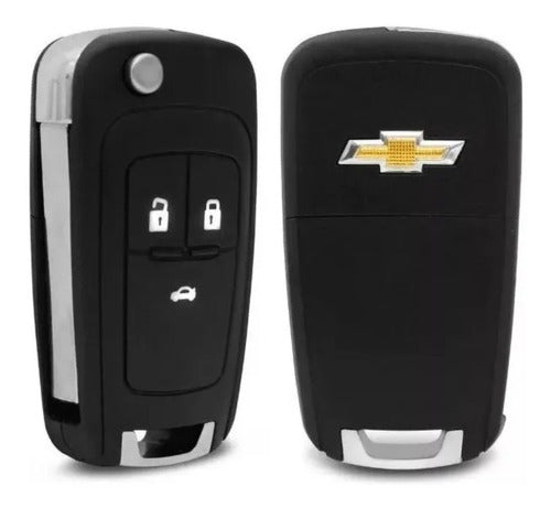 Chevrolet Cobalt Cruze Onix Sonic Key Fob Shell 3 Button Logo 0