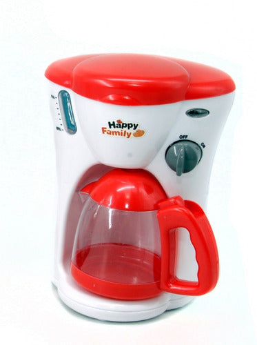 Juguete Cafetera Con Luz Y Sonido My Happy Family 4