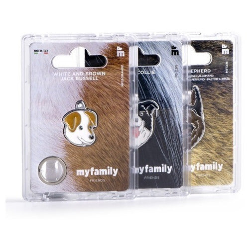 Custom Engraved Pug Dog ID Tag - My Family Brand 5