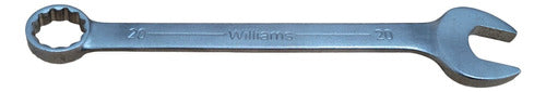 Williams 20" Combination Fixed Wrench Chrome Vanadium 1