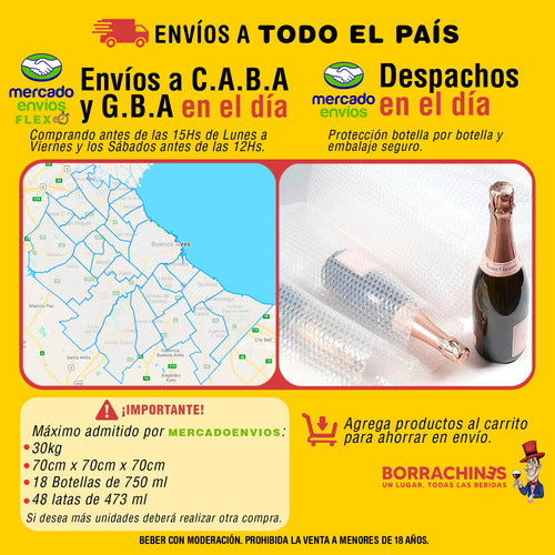 1° de Agosto Cachaça Liquor Caña Argentina 930ml Box of 6 5