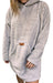 Oversize Lamb Fleece Unisex Hoodie Pajama 4