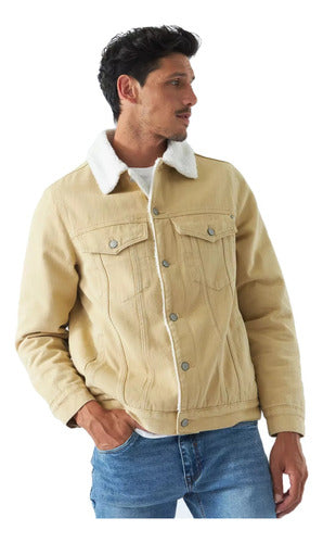 Mistral Jean Jacket for Men with Remy Sherpa 0