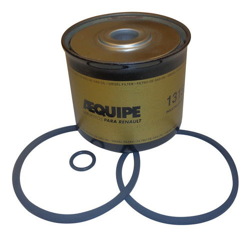 Gas-Oil Filter Element R-19 by Aequipe - OEM 7701065609 0