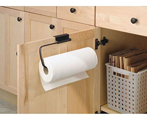 iDesign Axis Over The Cabinet Paper Towel Holder 2