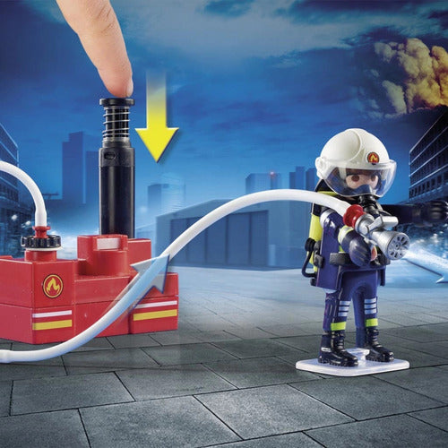 Playmobil City Action Firefighters with Water Pump Set 4