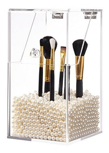 PuTwo Makeup Brush Holder - Dustproof Storage Box 0