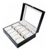 Elegant Leather Watch Display Box 1