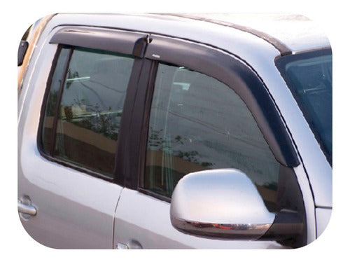 Bracco Window Deflectors Hilux 2005-2015 D/C Front Pair 0