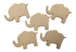 MDF 10 Animal Figures 15cm Fibrofacil Shapes 1