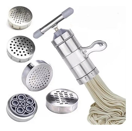 Generic Manual Pasta Maker Machine - Stainless Steel 3