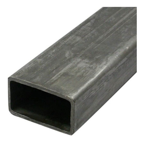 Caño Estructural Rectangular Negro 20 X 30 X 1,60 Mm X 6 Mts 0