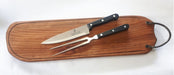 Kitchen Knife Set De Asado 3 Pzas C/Tabla Grande 55 X15cm 0