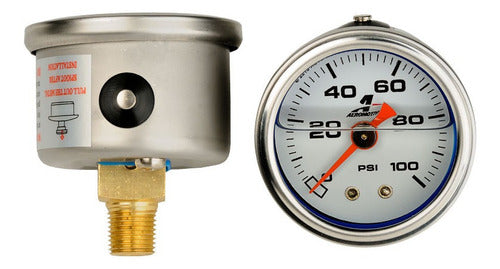 Aeromotive Fuel Pressure Gauge 100 Psi 0