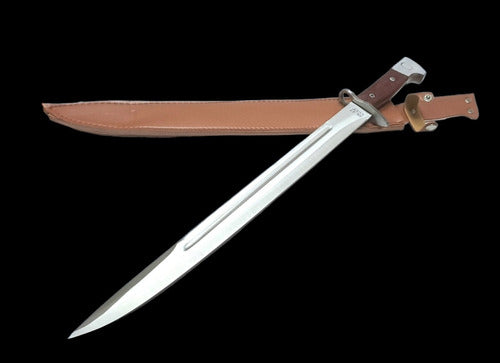 Bayonet Knife Dagger 38cm Blade with 50cm Total Length Sheath 1