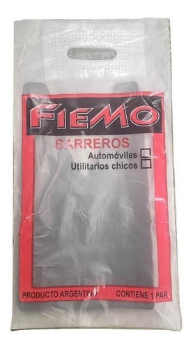 FIEMO FUNDAS Juego Completo (x4) Barrero De Goma Pesada Para Courrier 1