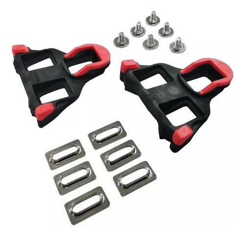 Shimano SM-SH10 Cleat Set for Road Cycling 0