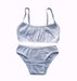 Girls' Cotton Lycra Underwear Set - Heart or Plain Design 0