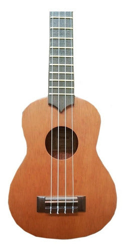 Gracia Soprano Ukulele Ukl Without Inlay Mahogany Cedar 3