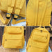 Iluminarás Mochilas Verde Amarillo Y Negro 4