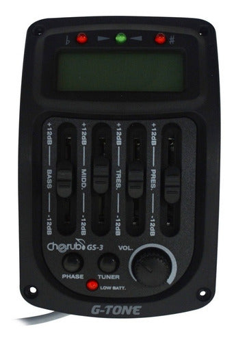 Cherub GS-3 4-Band Guitar Equalizer with Tuner 2