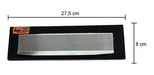 Wide Mouth Mailbox Cover for Magazines - Stainless Steel 1