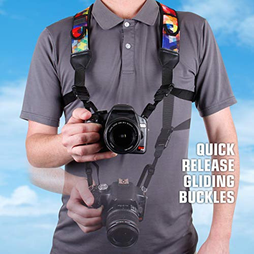 USA Gear Chest Harness with DSLR Camera Strap 3