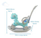 OK Baby Andarin Unicorn Iko 3 in 1 Rocker Walker Sharif Express 6