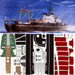 MODELO PARA IMPRIMIR Barco Pesquero Regulus 1:100 / Papercraft (envio X Mail) 0