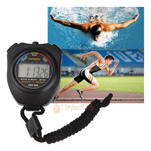 Trybest Digital Sports Stopwatch 3