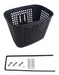 Plastic Bicycle Basket with Front Mounting Bracket 0