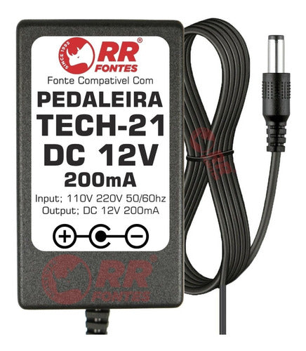 Fonte 12v Pra Pedal Pedaleira Tech 21 Fly Rig 5 Sansamp Fl5 1