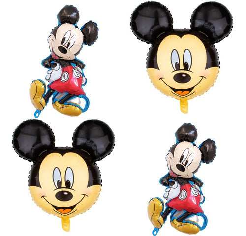 Pack Set Mickey Balloons 70cm x 4 Units 0