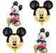 Pack Set Mickey Balloons 70cm x 4 Units 0