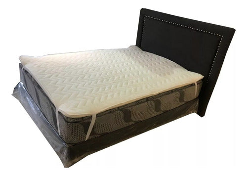 Removable Viscoelastic Pillow Top Queen 160 x 190 1