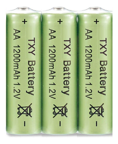 Txy Aa Baterias Recargables 1200mah Ni-mh Baja Autodescarga 0