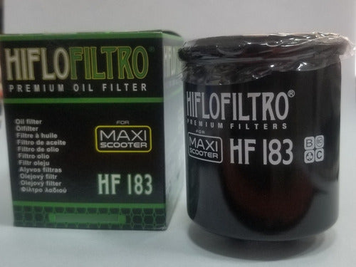 Hiflo Oil Filter Piaggio Vespa 125 150 200 Hiflo 183 Scmotos 1