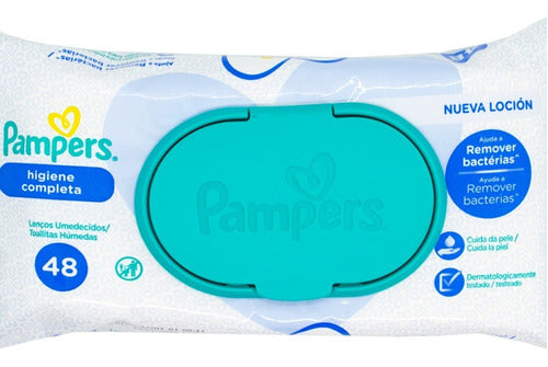 Pampers Higiene Completa Toallitas Humedas Bebes 48u Local 4