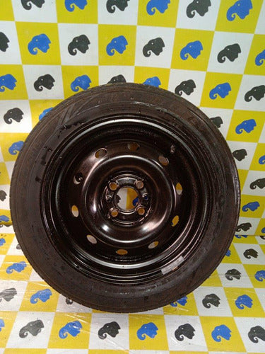 Estepe Fiat Idea C Pneu Dunlop Aro 15 195 55r15 7